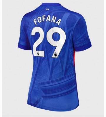 Chelsea Wesley Fofana #29 Hjemmebanetrøje Dame 2025-26 Kort ærmer